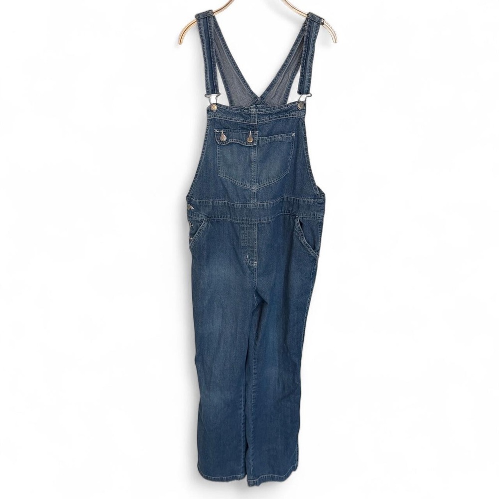 Vintage Autumn Aesthetic Denim Overalls